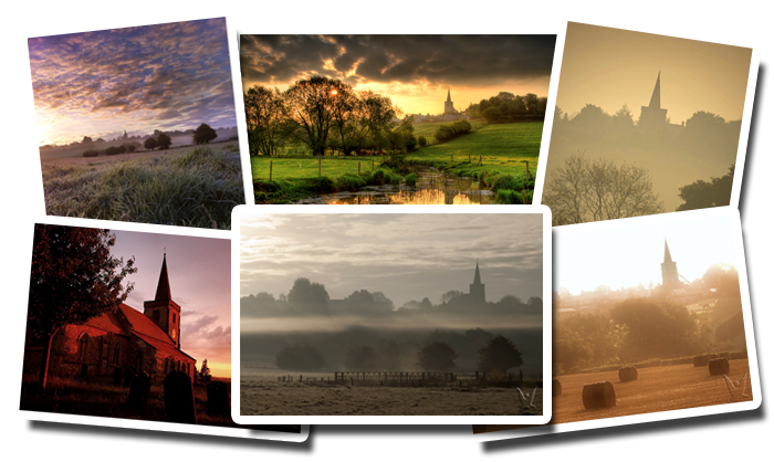 Montage of pictures of Churchover